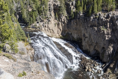 Little Gibbons Falls Yellowstone NP 2024